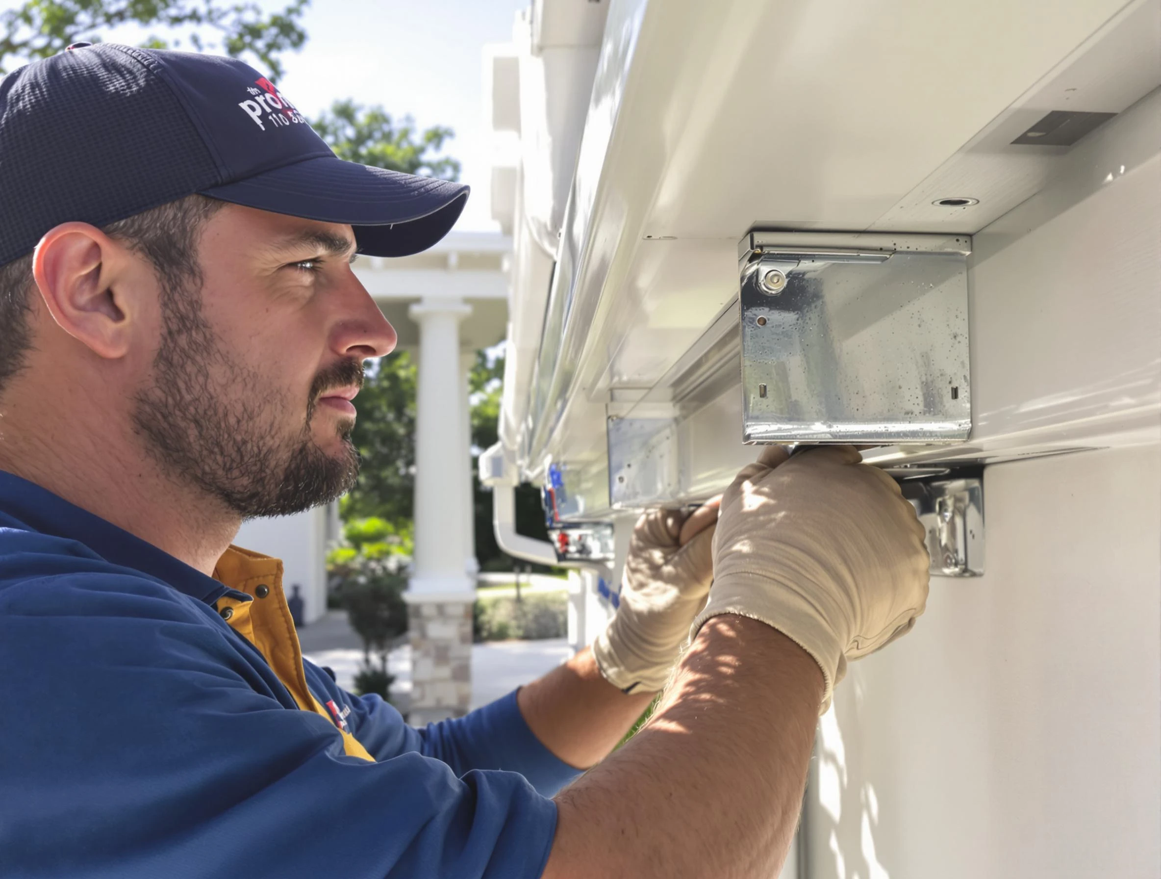 Repaired gutter sections by Twinsburg Roofing Company ensuring proper drainage in Twinsburg, OH